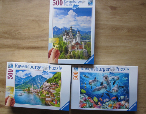 Puzzle konvolut 3x500