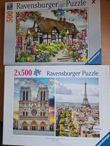 Puzzle 500 teile ravensburger - puzzle,