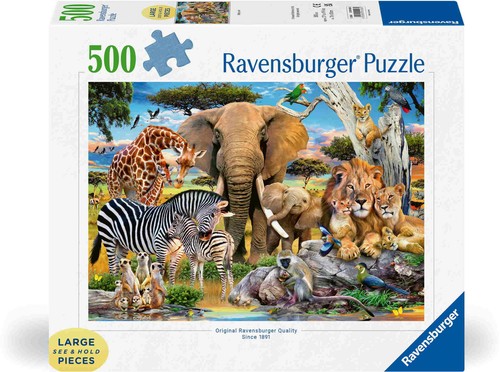 500 teile ravensburger puzzle - 500,