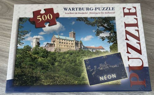 Wartburg burg neon puzzle 500 - neon,