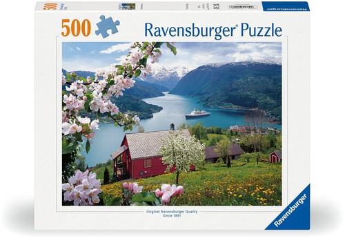500 teile ravensburger puzzle - teile,