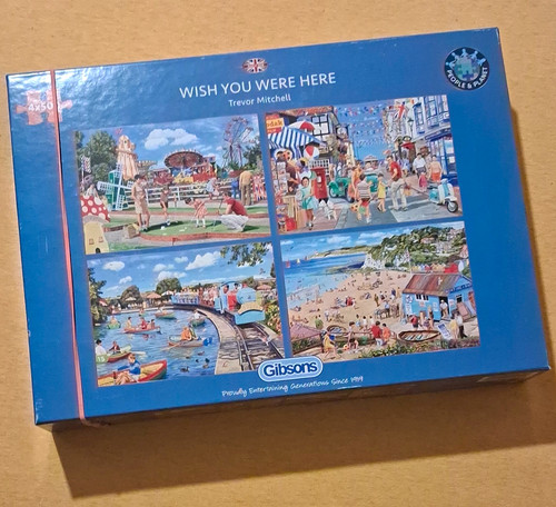 Gibsons puzzle 4x500 - 4x500, teile