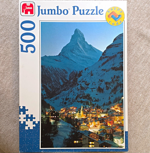 Jumbo puzzle 500 - puzzle, zermatt