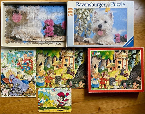 Puzzle set ravensburger - puzzle,