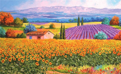 Puzzle 500 teile provence x - puzzle,
