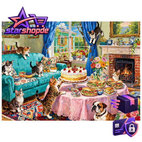 Puzzle 500 teile süße - teile,
