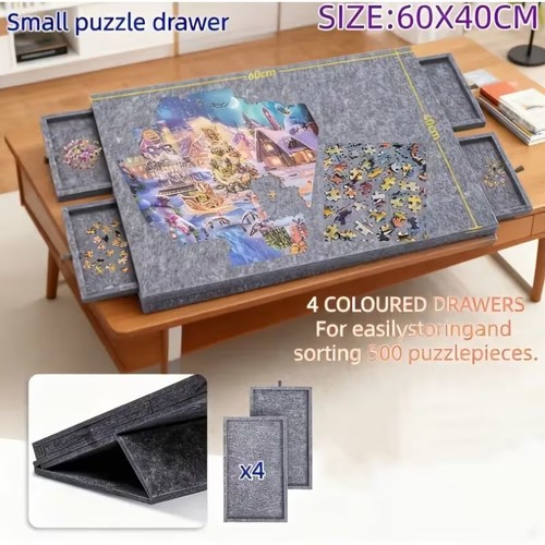 Puzzlebrett puzzletisch mit - puzzletisch, 4