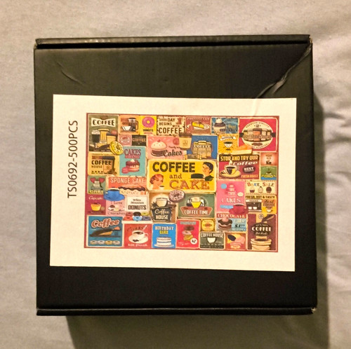 Puzzle 500 teile coffee - puzzle, and