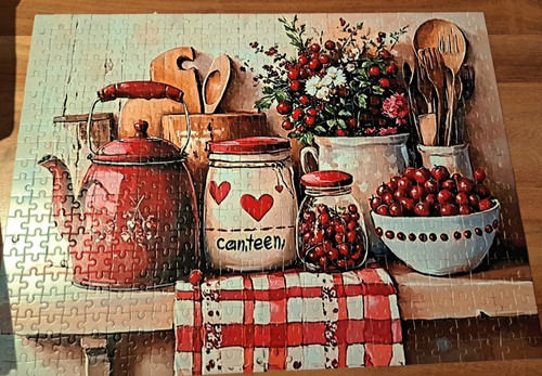 Puzzle papier stilleben küche - puzzle,