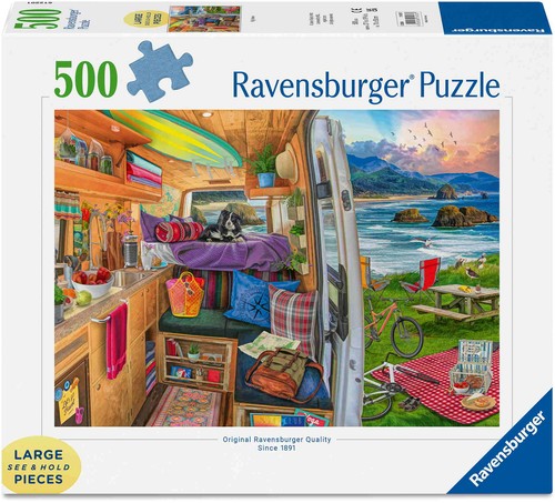 500 teile ravensburger puzzle - teile,