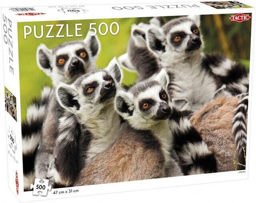 Puzzle 500 teile lemuren - teile,