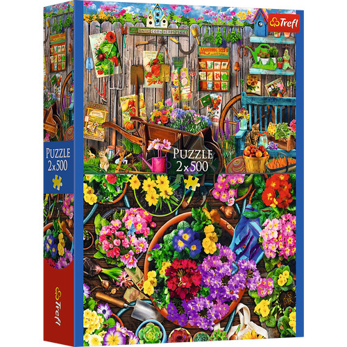 Trefl garten blumen - garten, /