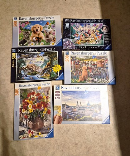 Ravensburger puzzle set 500 - puzzle, 6x