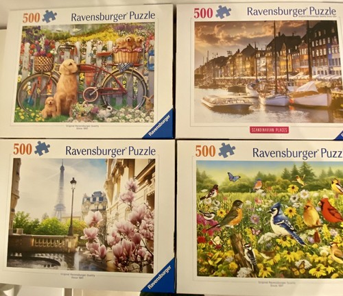Puzzle konvolut 4x500 teile - 4x500,