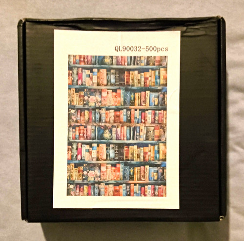 Puzzle 500 teile bücherregal - puzzle,