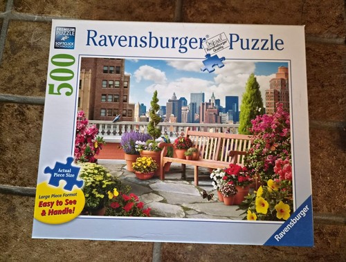 Ravensburger puzzle rooftop - puzzle,