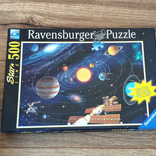 Ravensburger puzzle start line - start,