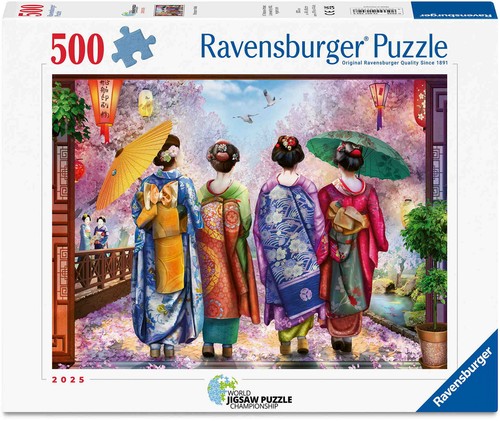 500 teile ravensburger puzzle - teile,