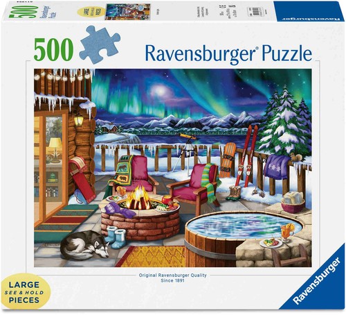 500 teile ravensburger puzzle - teile,