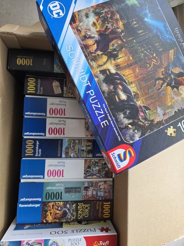 Großes puzzlepaket mit - puzzlepaket, 10